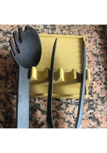 5 Bölmeli Tezgah Üstü Kirli Kaşıklık