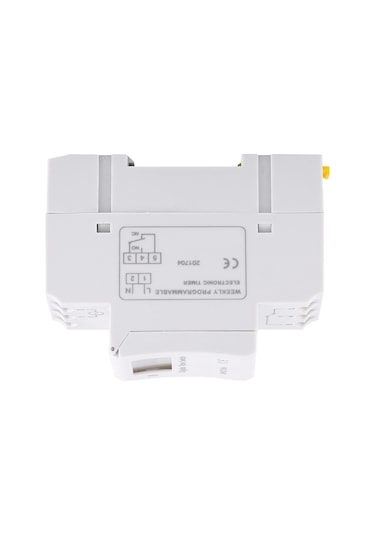 Mufunye Endüstriyel Dijital Zamanlayıcı Ahc15a - 1 Haftalık Programlama, 16 On/off Ayarı, Dın Ray Montajı, 220v, Lcd Ekran