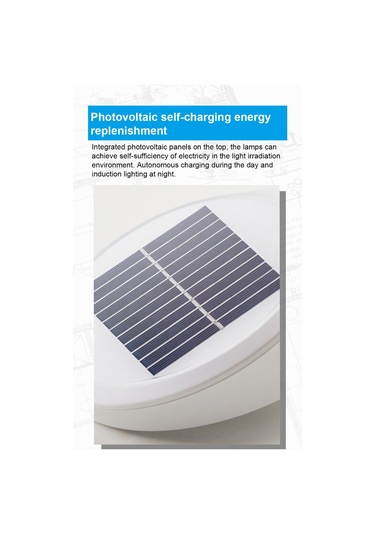 Suofeng Siyah Kasa Güneş Enerjili Radar Sensörlü Ip65 Su Geçirmez Dış Mekan Duvar Lambası - Beyaz Işık Siyah