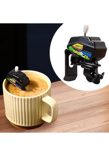 Suntek Tekne Motoru Kahve Karıştırıcı Pervane Latte Siyah