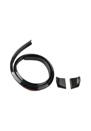 Geeroyoo Evrensel Araç Spoiler Kanat Kiti - Kauçuk Siyah Ve Karbon Fiber Seçenekli