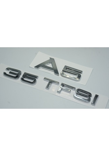 Audi A5 35 TFSi Krom ABS 3M 3D Bagaj Yazı Logo Ürün