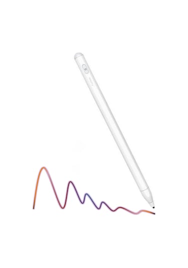 iPad Uyumlu 10.2 2021 (9.Nesil) Eğime Duyarlı Şarjlı Stylus Kalem