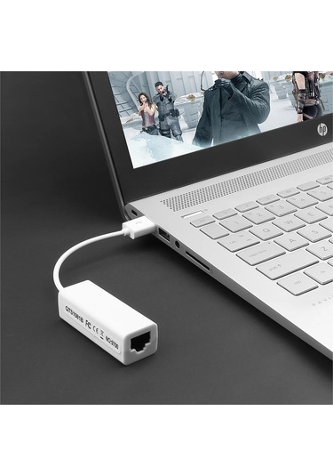 Usb2.0 Ethernet Ağ Lan Karti Adaptörü Usb 2.0 Rj45 Pc Laptop Usb