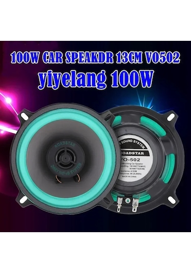 Liangmei 4 Inç Evrensel Araba Koaksiyel Hoparlörler Hifi