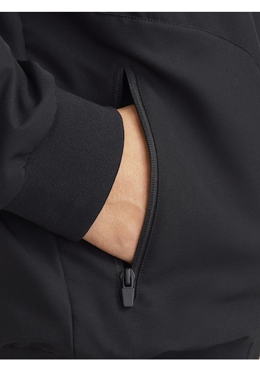 Erkek Kapüşonlu Bomber Ceket - Perfect - 12270682 Black Siyah