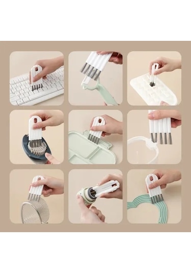 Detay Ve Boşluk Temizleme Fırçası