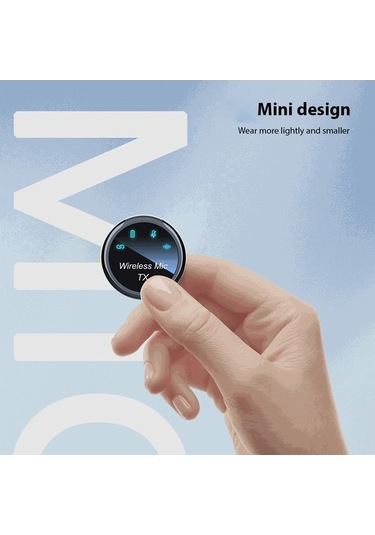 Didadodo Kablosuz Manyetik Mikrofon Seti - Gürültü Azaltmalı, Şarjlı Kutusu İle Canlı Yayın Ve Kayıt İçin