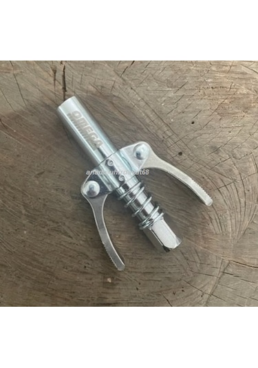 Omega Çift Yaylı Gres Pompa Ucu Mandallı Gres Yağ Basma Başlığı