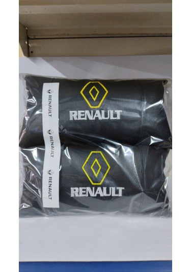 Renault Araç İçi Boyunluk Yastık Araca Özel Markalı Deri