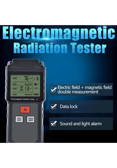 Elektromanyetik Radyasyon Dedektörü Dış Mekan İçin Taşınabilir