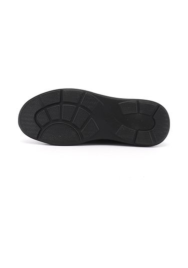 Diğer Erkek Siyah Bağcıklı Hakiki Deri Sneaker Ddma85142873