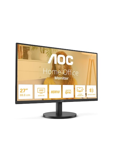 Aoc 27" U27b3m 60hz 4ms Hdmı Dp Uhd Va Monitör