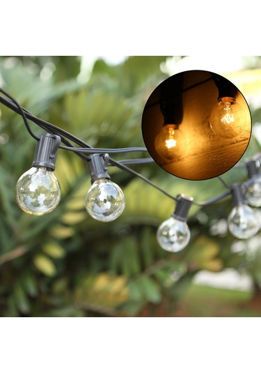 Tomshine Ac230v G40 Küre Akkor Ampul Lamba 25 Paket Sıcak Beyaz