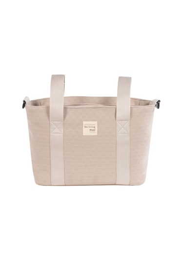 Walking Mum Eco Mum Crossbody Bebek Bakım Çantası Apricot Bej