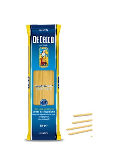 Spaghetti Klasik Spagetti Makarna 2 Li Set