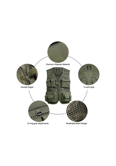 Artfulabode Yeleği Ve Skycıty Siyah Dağcılık Balıkçılık B18 4xl Dq Siyah