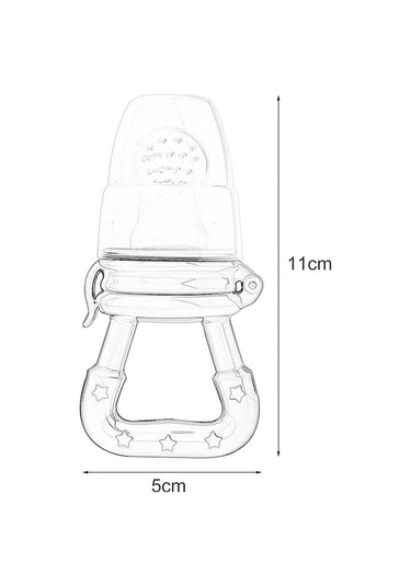 Pazly-yenidoğan Bebek Besleyici - Meyve/sebze Emziği, Şeffaf, Güvenli Ve Pratik Mor