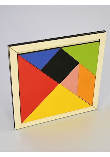 Capellawoodworks Tangram 7 Parça 4'lü Set