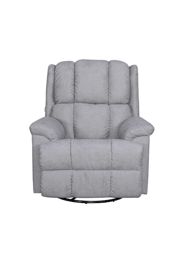 Siena Döner Mekanizmalı Baba Ve Tv Koltuğu-bej-gri Kumaş 87x97x98 Cm Gxyxd