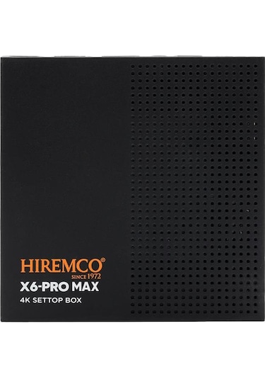Hiremco X6 Pro Max 128 GB Android Box