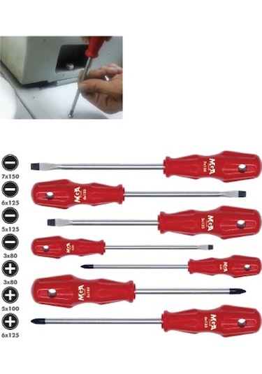 Mega Tornavida Takımı 7 Parça