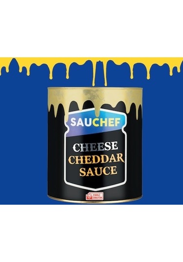 Sauchef Cheddar Sauce Peynir Sosu 2800 G