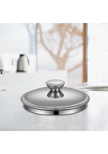 Homyl Derin Kızartma Tencere Aksesuarı Erişte Pişirmek Için 1.8l Kapak