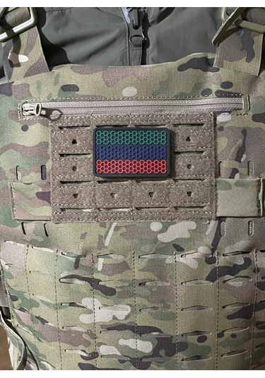 Tactochno Pvx Vurgu Şeridi "dağıstan Petekleri" Siyah Arka Plan 197279028