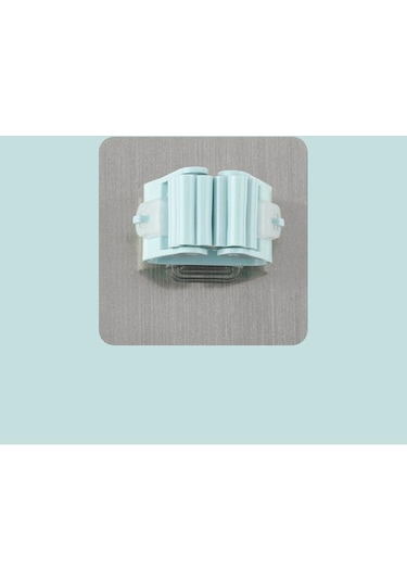 Yeşil Paspas Kanca Raf Banyo Aksesuarları Duvara Monte Raf Organizatör Süpürge Tutucu Askı Duvarlar Mutfak Depolama Aracı Yeşil