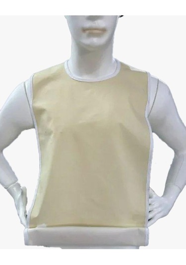 Viscomet Poliüretan Sıvı Geçirmez Hasta Yemek Önlüğü 3 Adet Çok Renkli