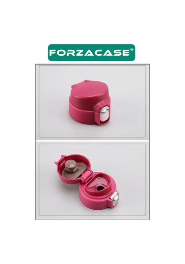 Forzacase Paslanmaz Çelik Termos Matara - Fc432 Fuşya 400 ML