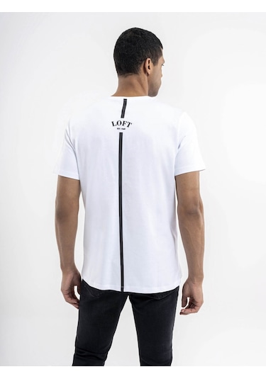 Loft Erkek T-shirt Beyaz Lf2035802 24yp69000138 P69100 Beyaz