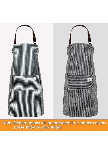 3 Parçalı Kadın Su Geçirmez Cepli Ayarlanabilir Mutfak Önlükleri Diğer