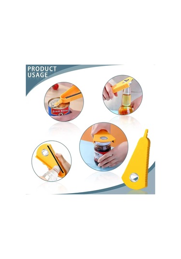 Liangmei Konserve Açacağı Çok Fonksiyonlu Şişe Açacağı Bira Kola Ahşap