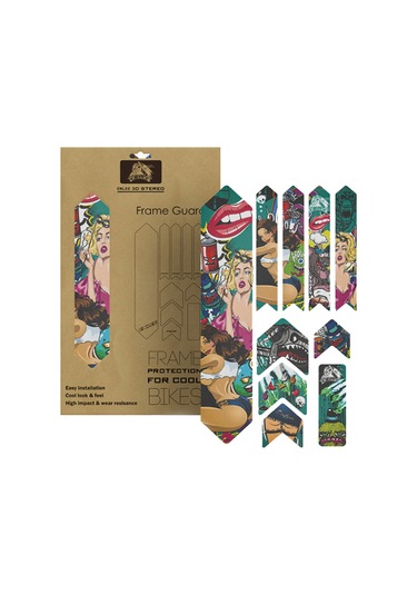 Neevoyu "dayanıklı Bisiklet Koruyucu - Çizilmelere Karşı Su Geçirmez Uv Korumalı Pvc Şerit"