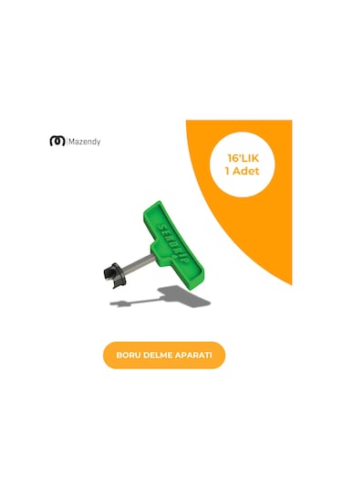 Damla Sulama 16'lık Kangal Boru Delme Aparatı 1 Adet