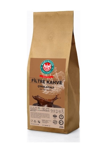 Mare Mosso Çikolata Aromalı Öğütülmüş Filtre Kahve 1 KG