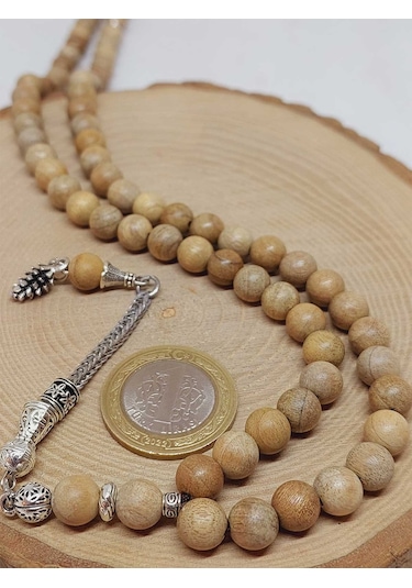 Ud Ağacı 99luk Tesbih 8mm 45268 Kahverengi