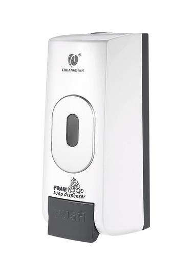 Reedark "500ml Duvar Tipi Köpük Sabun Dispanseri - Hijyenik, Sızdırmaz, Şeffaf Gövde İle Otel Ve Hastaneler İçin" Beyaz