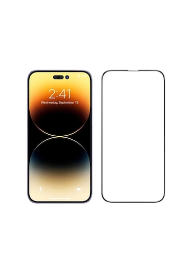 Goocamp iPhone 14 Pro Uyumlu Davin Seramik Ekran Koruyucu