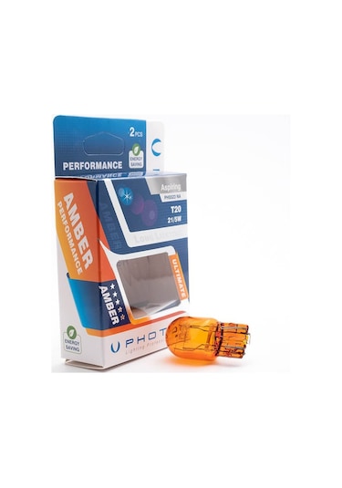 Photononline Photon T20 21/5W 12V Çift Devre N.Amber