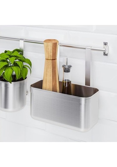 Kaşık Çatal Bıçaklık 24x12x26.5 Cm, Paslanmaz Çelik Mutfak Düzenl