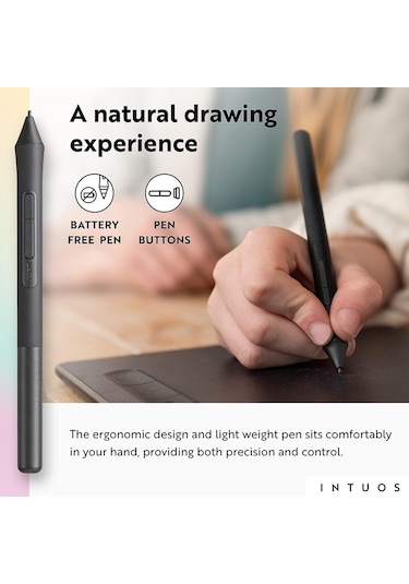Wacom Intuos Orta Boy Bluetooth Grafik Çizim Tableti