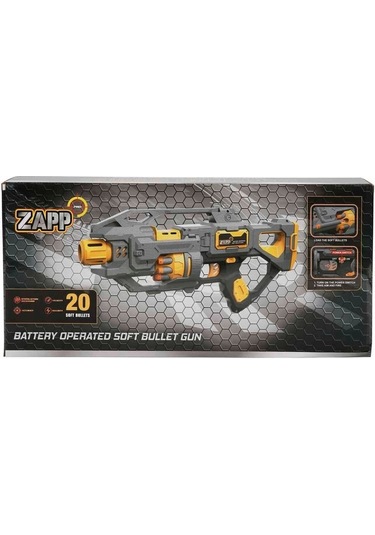 4575 Zapp Toys 20 Mermili Sünger Dart Atan Silah 45 Cm -sunman