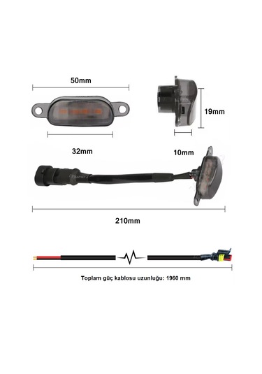Schulzz Ford Usa F150 Raptor Ön Panjur Izgara Amber Renk Led 3 Lü