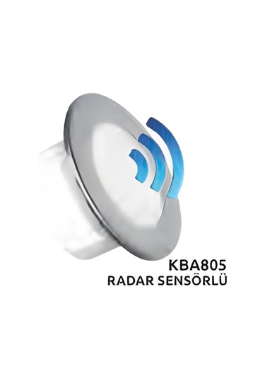 Kendal Dekoratif Duvar Apliği Kba805 / 3w / Ip20 / Sensörlü / Yerli Üretim - Beyaz Gümüş