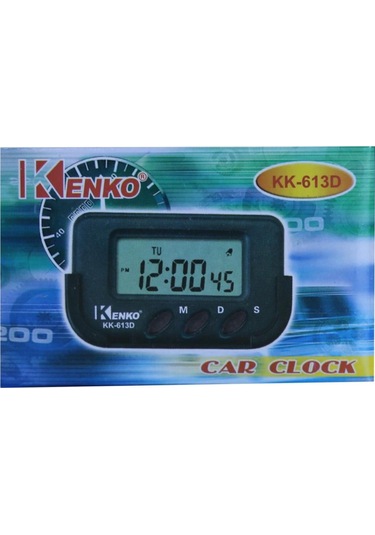 Kenko Kk-6130 Araç Saati Kronometre Alarm