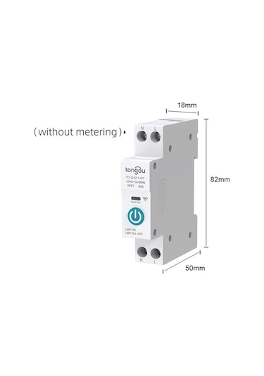 Hallow Tuya Wifi Akıllı Devre Kesici Kablosuz Uzaktan Kumandalar Çok Renkli