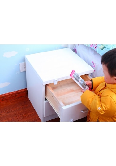 Miny Baby Parmak Sıkışması Engelleyici Aparat-Beyaz Çok Renkli